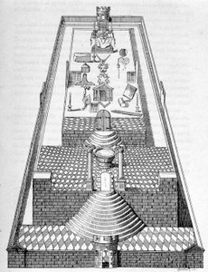 Le temple de Salomon à Jérusalem, selon l