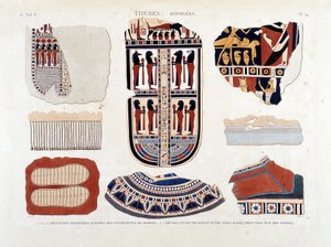 Thèbes, Hypogées : 1.2.3.6.7.8. peintures d