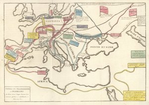 Transmigrations des tribus barbares qui ont envahi l