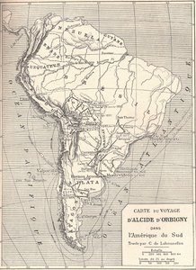 Carte de voyage d