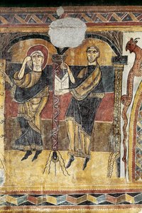 Deux saints (détail)
