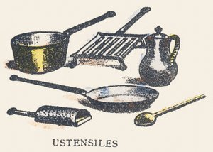 U: ustensiles - Unknown artist