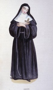 Ursuline. Gravure d