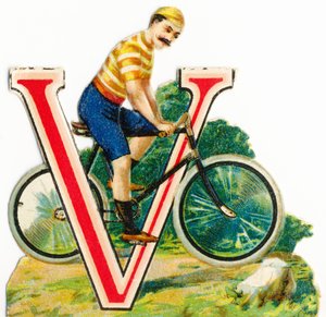 V : Vélocipède