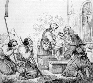 Mœurs vendéennes - le saint de la fontaine