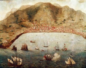 Vue de Funchal, île de Madère