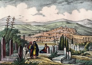 Vue de Médéa, ancienne forteresse romaine d