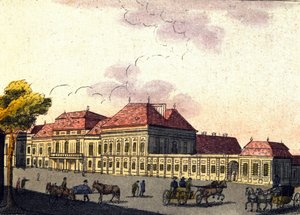 Vue de la ville de Vienne en Autriche, gravure de 1820 - Unknown artist