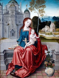 Vierge et Enfant, Détail, 1520-30 - Unknown