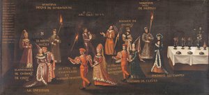 Le Vœu du Faisan (Philippe le Bon et Isabelle au Festin du Faisan à Lille en 1454), c. 1500- c.1599