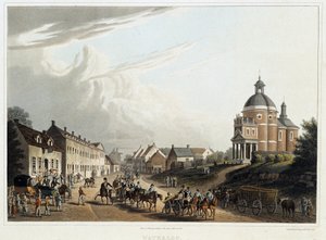 Waterloo : convoi de canons français de retour du front, 24 juillet - Unknown artist
