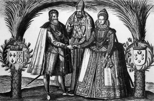 Mariage du roi de France Henri IV et Marie de Médicis le 17 décembre