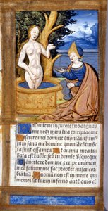 Femme à sa toilette. Page d