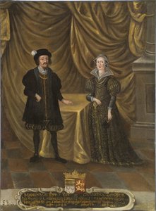 Le prince Magnus I de Saxe-Lauenbourg et la princesse Catherine de Brunswick-Wolfenbüttel