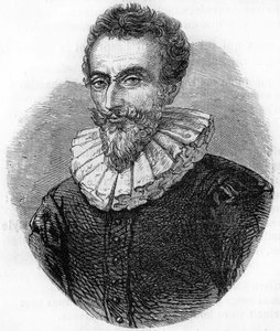 Portrait de François de Malherbe. Poète français (1555 à 1628). Gravure de 1866.
