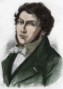 Portrait de Jean-François Champollion dit Champollion le Jeune, égyptologue français (1790-1832). - Unknown artist