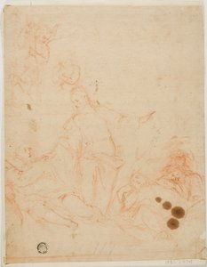 Le Christ réprimande un disciple dans le jardin