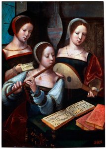 Musiciens, années 1530-1540