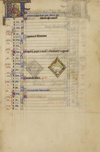 Un homme qui coupe des vignes ; signe zodiacal du Bélier - Unknown artist