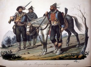 Une bande de voleurs de Calabre (Italie)
