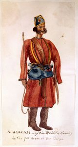 Un sowar de la cavalerie Rohilla - Unknown artist