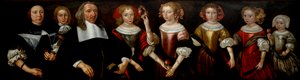 Alderman Crowle et sa famille, c.1665