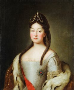 Portrait de la tsarevna Anna Petrovna de Russie (1708-1728)