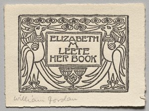 Ex-libris : Elizabeth M. Leete
