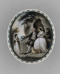 Broche, c.1800 - Unknown artist