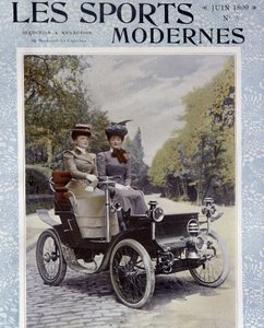 Car de Dion-Bouton - dans "Les Sports Modernes", juin 1899.