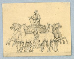 Procession de chars - Unknown artist