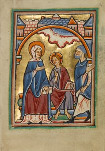 Le Christ bénit ses parents