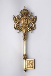 Cle de Chambellan, Mexique. Période du roi Maximilien Ier (1832-1867). - Unknown artist