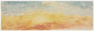 Étude de nuages - Unknown artist