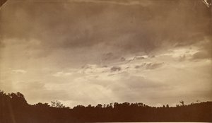 [Étude sur les nuages] - Unknown artist