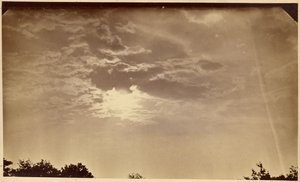 [Étude sur les nuages] - Unknown artist