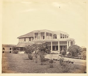 [Résidence coloniale, Inde] - Unknown artist