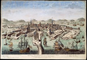 Copenhague, début du XVIIIe siècle