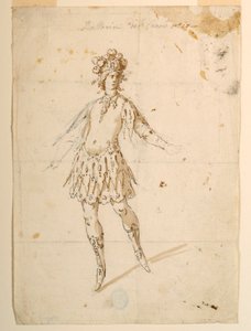 Conception de costume : Danseuse pour un ballet sur un char - Unknown artist