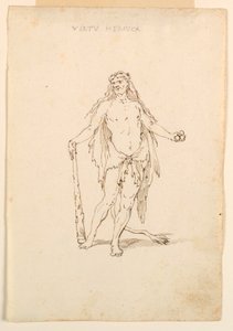 Conception de costume : Force héroïque pour un ballet - Unknown artist