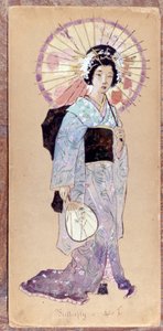 Costume de Madame Butterfly pour le premier acte de la création de Madame Butterfly par Giacomo Puccini en 1904. Collection du Museo della Scala à Milan