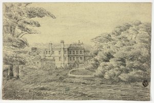 Domaine de campagne avec manoir - Unknown artist