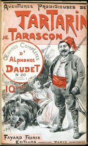 Couverture des "Aventures prodigieuses de Tartarin de Tarascon" de Daudet