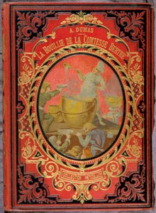 Couverture du livre « La Bouille de la comtesse Berthe » par Alexandre Dumas, collection Hetzel.