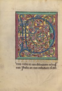 Initiale D décorée