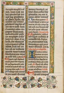 Page de texte décorée