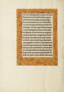 Page de texte décorée