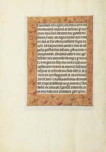 Page de texte décorée