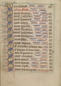 Page de texte décorée