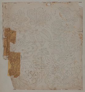 Dessin de conception, fin XVIIIe siècle - Unknown artist